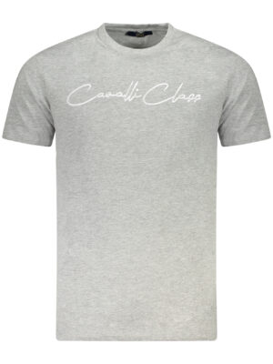 CAMISETA DE MANGA CORTA CAVALLI CLASS HOMBRE GRIS