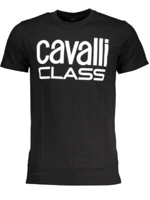 CAMISETA MANGA CORTA HOMBRE CAVALLI CLASS NEGRO