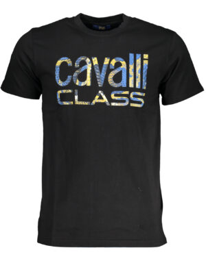 CAMISETA MANGA CORTA HOMBRE CAVALLI CLASS NEGRO