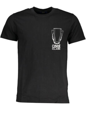 CAMISETA MANGA CORTA HOMBRE CAVALLI CLASS NEGRO
