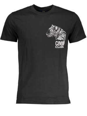 CAMISETA MANGA CORTA HOMBRE CAVALLI CLASS NEGRO