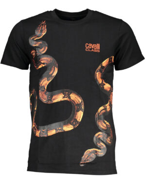 CAMISETA MANGA CORTA HOMBRE CAVALLI CLASS NEGRO