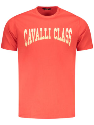 CAMISETA DE MANGA CORTA CAVALLI CLASS HOMBRE ROJA