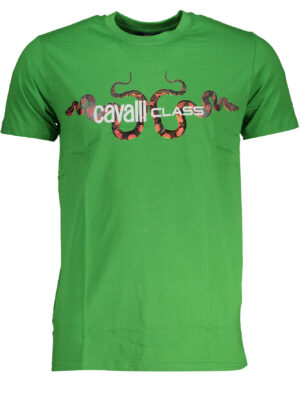 CAVALLI CLASS CAMISETA MANGA CORTA HOMBRE VERDE