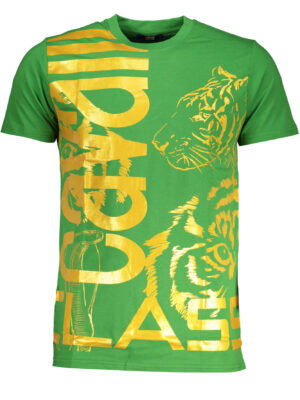 CAVALLI CLASS CAMISETA MANGA CORTA HOMBRE VERDE