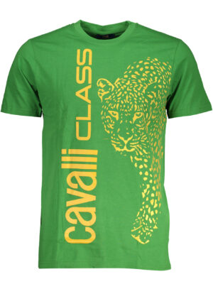CAVALLI CLASS CAMISETA MANGA CORTA HOMBRE VERDE