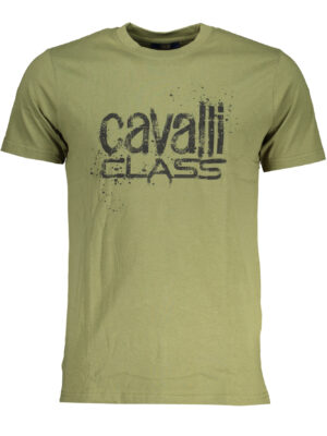 CAVALLI CLASS CAMISETA MANGA CORTA HOMBRE VERDE