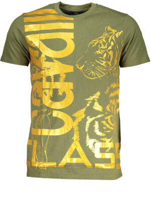 CAVALLI CLASS CAMISETA MANGA CORTA HOMBRE VERDE