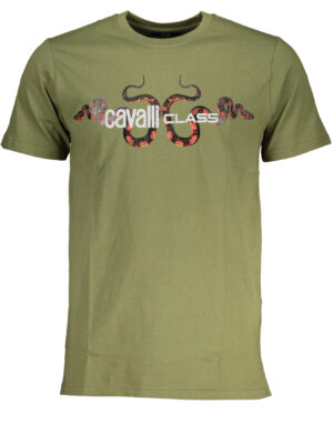 CAVALLI CLASS CAMISETA MANGA CORTA HOMBRE VERDE