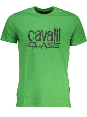 CAVALLI CLASS CAMISETA MANGA CORTA HOMBRE VERDE