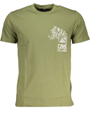 CAVALLI CLASS CAMISETA MANGA CORTA HOMBRE VERDE
