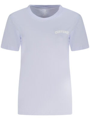 CAMISETA CONVERSE DE MANGA CORTA PARA MUJER MORADA