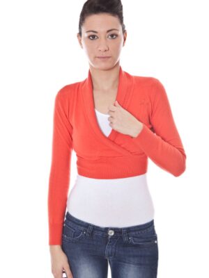 DATCH SHRUG MANGA LARGA MUJER ROJO
