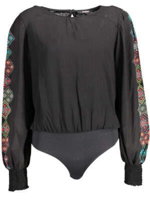 BODY DESIGUAL MANGAS LARGAS MUJER NEGRO