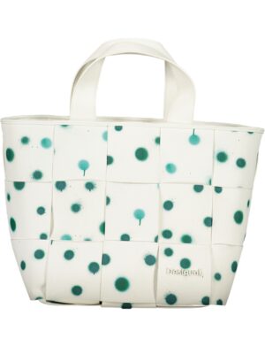 BOLSO MUJER DESIGUAL BLANCO