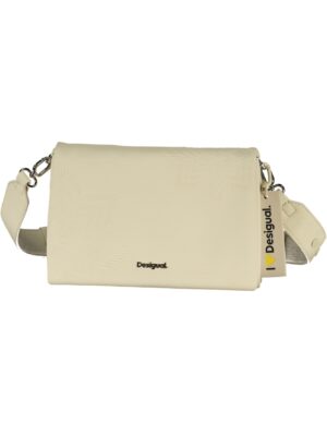 BOLSO MUJER DESIGUAL BLANCO