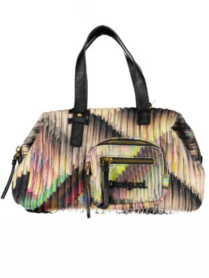BOLSO MUJER DESIGUAL NEGRO