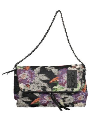 BOLSO MUJER DESIGUAL NEGRO