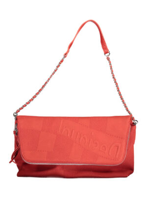 BOLSO MUJER DESIGUAL ROJO