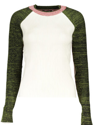 SUÉTER DESIGUAL BLANCO MUJER