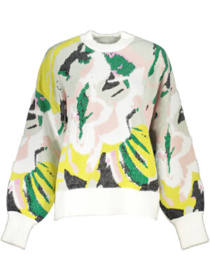 SUÉTER DESIGUAL BLANCO MUJER