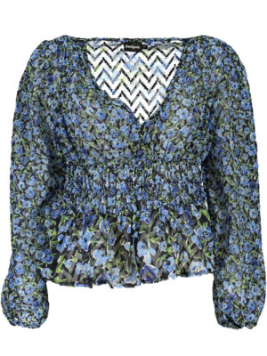 SUÉTER DESIGUAL MUJER AZUL