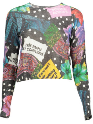 JERSEY DESIGUAL MUJER NEGRO