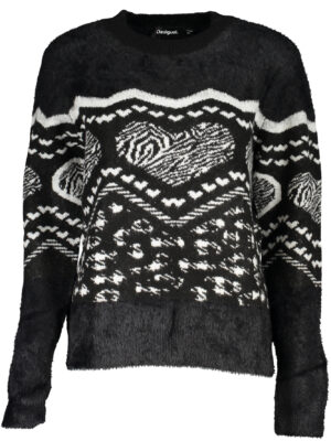 JERSEY MUJER DESIGUAL NEGRO