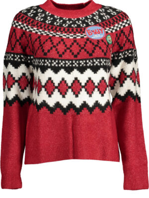 JERSEY DESIGUAL MUJER ROJO