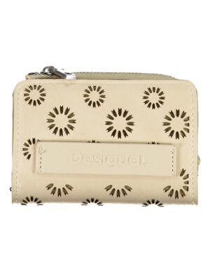CARTERA MUJER DESIGUAL BEIGE