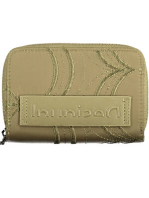 CARTERA VERDE DE MUJER DESIGUAL