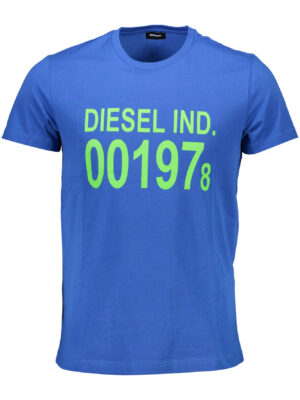 CAMISETA DE MANGA CORTA DIESEL PARA HOMBRE AZUL