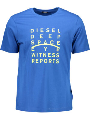 CAMISETA DE MANGA CORTA DIESEL PARA HOMBRE AZUL