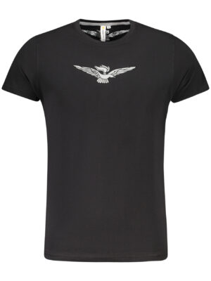 CAMISETA DE MANGA CORTA PARA HOMBRE, NEGRA, ARMY 1659