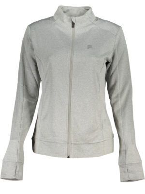 SUDADERA FILA MUJER GRIS CREMALLERA