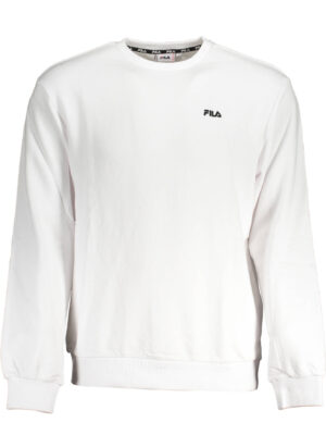 SUDADERA FILA HOMBRE BLANCA SIN CREMALLERA
