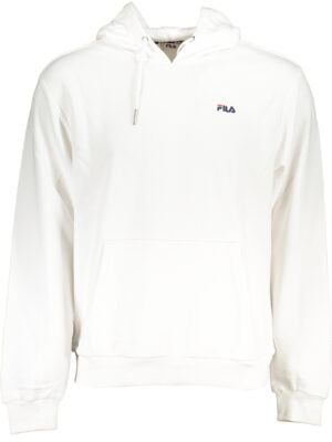 SUDADERA FILA HOMBRE BLANCA SIN CREMALLERA
