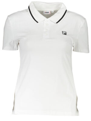 POLO FILA DE MANGA CORTA PARA MUJER BLANCO