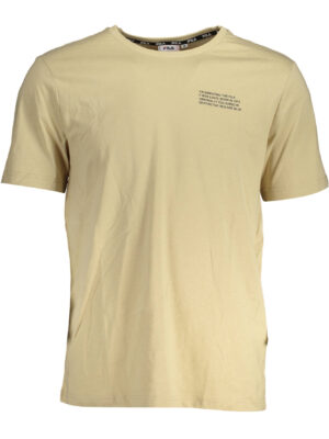 CAMISETA FILA MANGA CORTA HOMBRE BEIGE