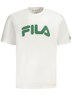 CAMISETA FILA MANGA CORTA HOMBRE BLANCA