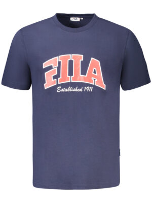 CAMISETA FILA MANGA CORTA HOMBRE AZUL