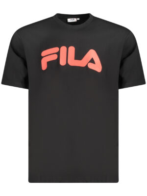CAMISETA FILA MANGA CORTA HOMBRE NEGRA