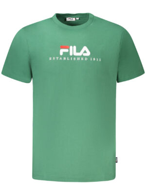 CAMISETA FILA MANGA CORTA HOMBRE VERDE