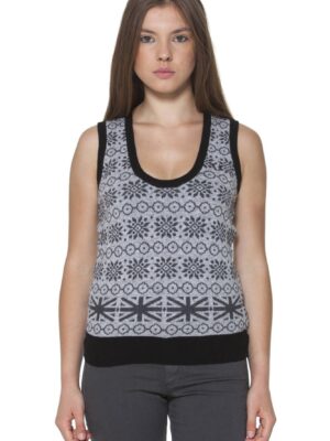 CHALECO GRIS MUJER FRED PERRY