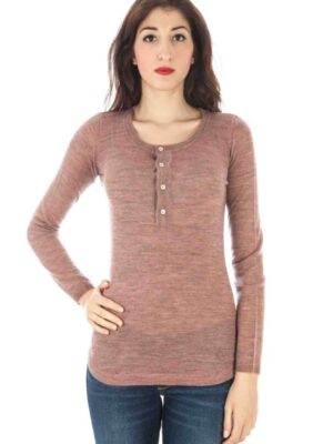 JERSEY ROSA MUJER FRED PERRY