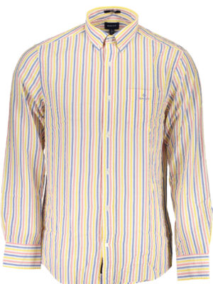 Camisa de manga larga Gant para hombre, color blanco