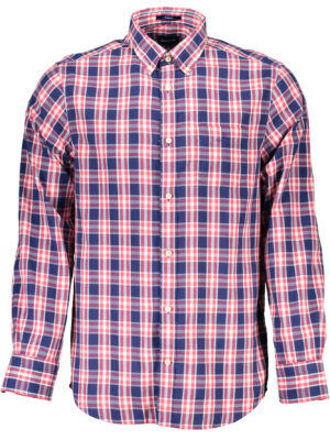 CAMISETA MANGA LARGA HOMBRE GANT AZUL