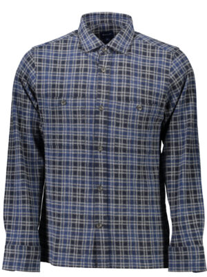 CAMISA AZUL DE MANGA LARGA DE HOMBRE GANT
