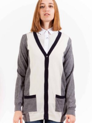 CÁRDIGAN GANT MUJER GRIS