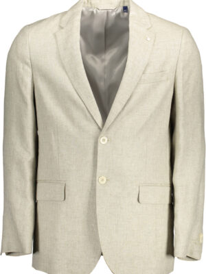 CHAQUETA BEIGE CLÁSICA DE HOMBRE GANT